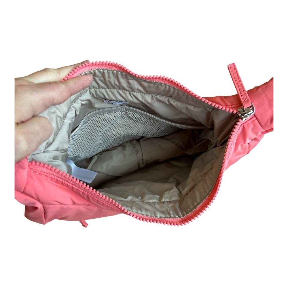 Athleta All About Small Crossbody Hobo Bag in Mimosa Pink NWT - Picture 6 of 7